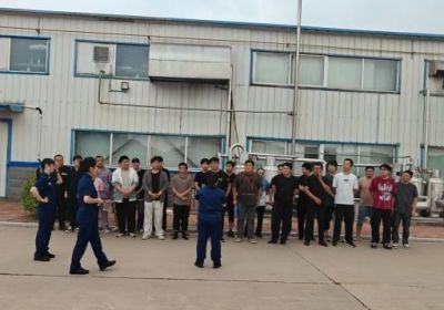 區消防救援大隊深入天成藥業三分廠開展消防培訓與演練